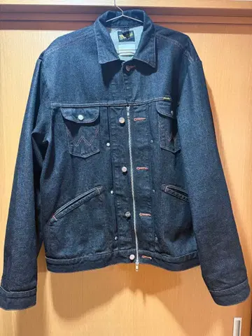 CamphorWood x Wrangler 데님 트래커 자켓
