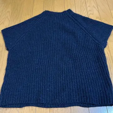 블랙 프라이데이 세일 prit 프릿 반팔 니트 니트 베스트 네이비