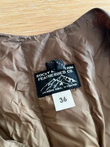 ROCKY MOUNTAIN FEATHERBED 이너 다운 36