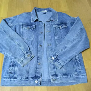 라이트 블루 데님 자켓