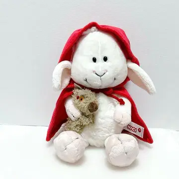 NICI 멜리 리틀 울프 봉제 인형 빨간 망토 염소