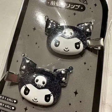 KUROMI's Special Key 디자인 시리즈 앞머리 클립 쿠로미