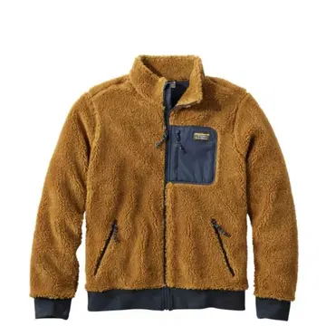 L.L.Bean 플리스 자켓 MED-REG 브라운