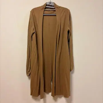 브라운 롱 가디건 사이즈 38