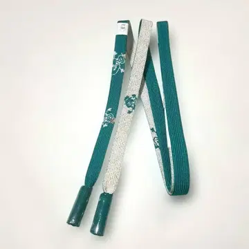 허리띠 순수 실크 100% 눈사람 에메랄드 그린 보통 길이 미사용