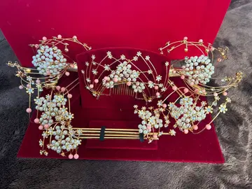 신부 헤어콤 세트