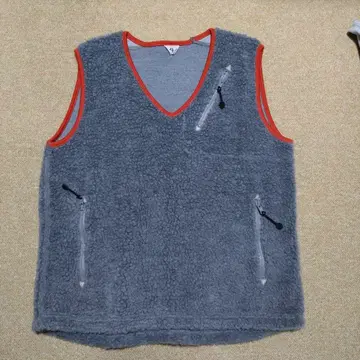 새상품급 필 멜란지 울 플리스 베스트 일본제