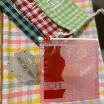 POTETE 포테테 Birth month stone heart clip