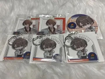 카가미 하야토 니지산지 NBC 라쿠텐 복권 캔뱃지 페이스 타월