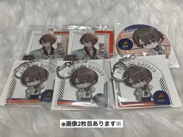 카가미 하야토 니지산지 NBC 라쿠텐 복권 캔뱃지 페이스 타월