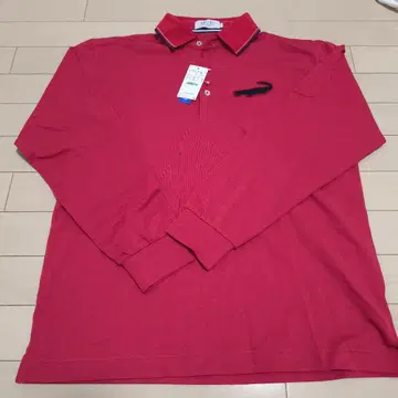 크로커다일 SWITCH MOTION 빨간색 피케 셔츠 사이즈 3