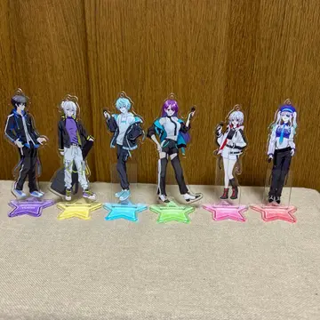 오레쿠로 아크릴 스탠드 키링 6체 세트