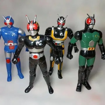 당시물 가면라이더 블랙 RX 소프트 비닐 피규어 묶음 판매