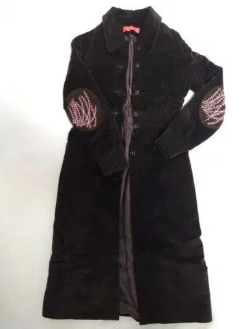 프랑스제 유로 빈티지 코듀로이 코트