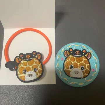 자이언츠 자수 머리끈 & 자수 캔뱃지