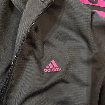 adidas 블랙 핑크 저지 M
