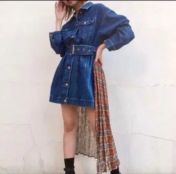 원스포 백 플리츠 G