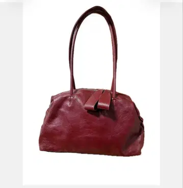 [ 새상품급 ] 이아파피요네 롱 핸들 보스턴 백 보르도