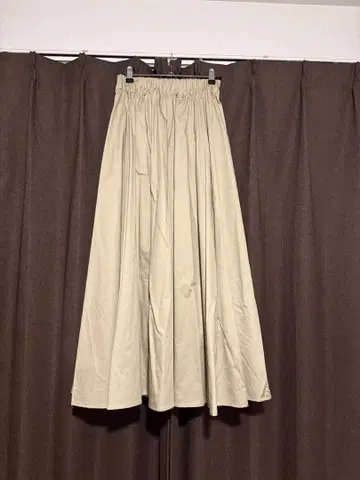 [ Mila Owen ] 개더 맥시 스커트