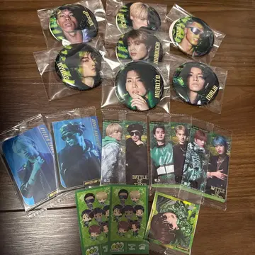 아메코 & BOT 트레이딩 카드 캔뱃지 스티커 PSYCHIC FEVER