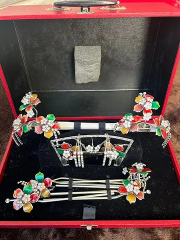 신부 헤어콤 세트