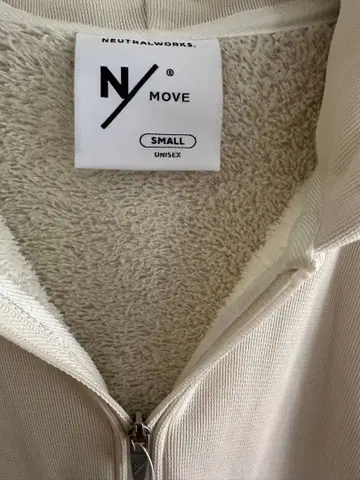 뉴트럴 웍스 디클라넘 후드티 아이보리 후드티