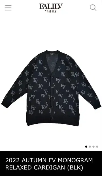 FALILV by FaLiLV (파리파리) 가디건