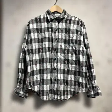 90s TREND BASICS 네이티브 무늬 셔츠 빈티지 아메카지