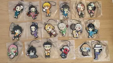 제일복권 귀멸의 칼날 ~3~ E.F상 러버 스트랩 컴플리트 세트