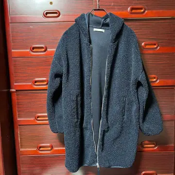 두클라쎄 네이비 후드 보아 자켓 XL 사이즈