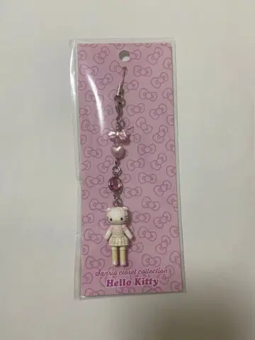 헬로키티 산리오 옷장 컬렉션 스트랩 2 발길이 키티