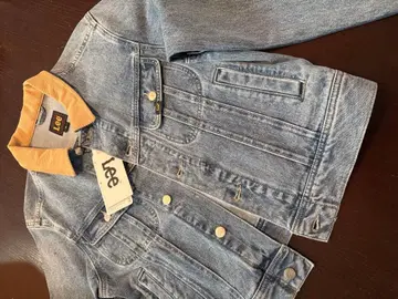 Lee 라이트 블루 데님 자켓 택 포함 새상품 한국 구매 M 사이즈