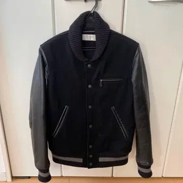 SANDINISTA (샌디니스타) 바시티 자켓 블랙