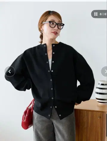 FREAK'S STORE 새상품급! 스냅 버튼 니트 가디건