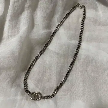 Aletta 더블 링 체인 목걸이