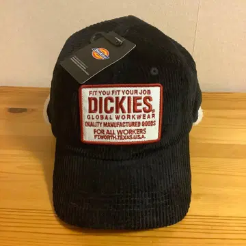 새상품 미사용 DICKIES 코듀로이 플라이트 캡 57~59cm