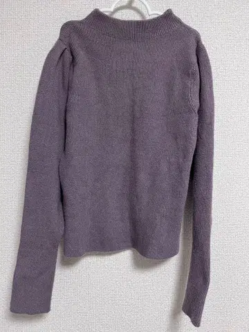 프로포션 바디 드레싱 퍼플 긴팔 니트 스커트 PS 사이즈