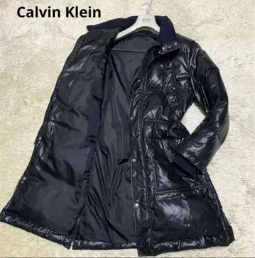 [ 새상품급 ] 캘빈클라인 다운 코트 롱 사이즈 L 온워드