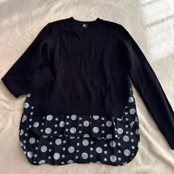 폴스미스 도킹 니트 네이비 M