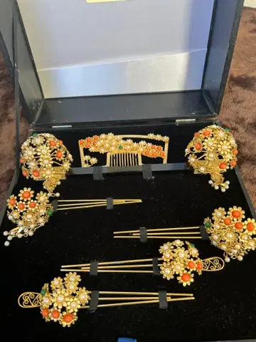 신부 헤어콤 세트