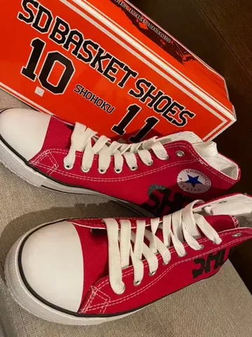 슬램덩크 하이컷 스니커즈 미사용품 25.5cm