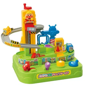 [ 새상품급 ] 추천! 공사차! 호빵맨 육뇌 드라이브 월드