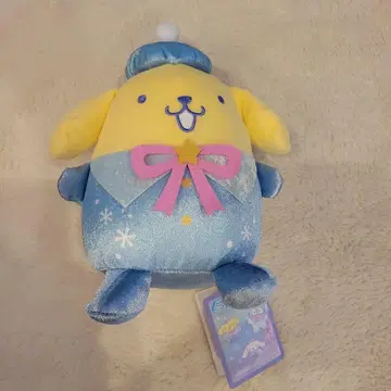 산리오 캐릭터즈 스노우 레인보우 인형 2 폼폼푸딩