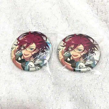 앙스타 사에구사 이바라 9주년 캔뱃지