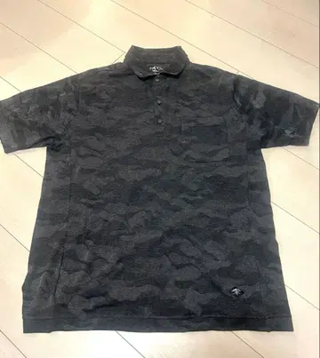 [조셉아부드마운틴] 카모 패턴 다크 그레이 피케 셔츠