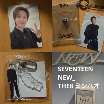 SEVENTEEN THE 8 키링 셀카 미니 파우치 캡슐 토이