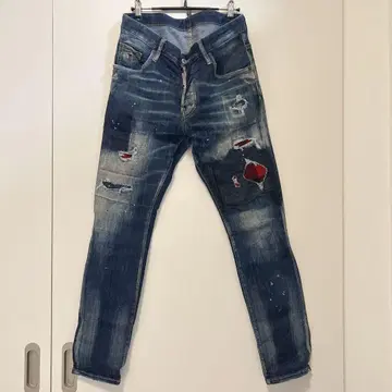 DSQUARED2 데미지 데님 팬츠