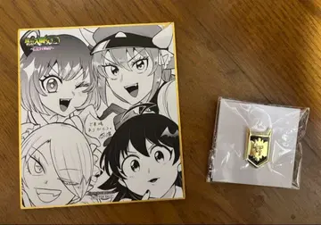 마계의 왕자 이리마 군 전시회 입장객 특전 색지 배지