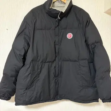 Perushu 스탠드넥 리버서블 충전솜 블루종