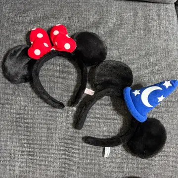 미키 미니 머리띠 디즈니랜드 시